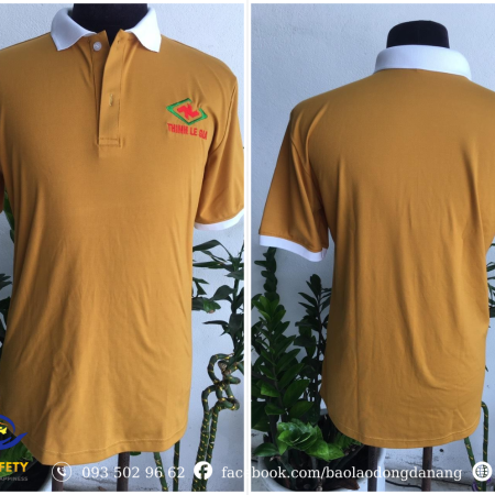 Áo thun đồng phục vải cotton thái 100% cotton