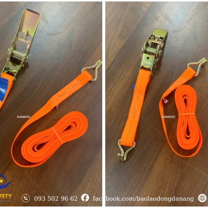 Bộ dây cảo tăng đơ chằng hàng 2.5cm – 800kg