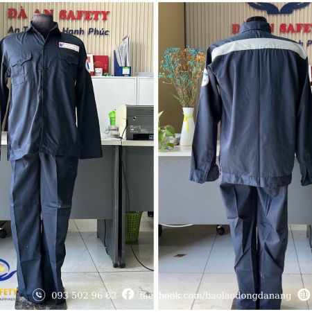 Quần áo bảo hộ lao động CN tím than