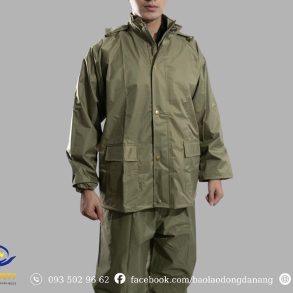 Quần áo mưa bộ quân nhu