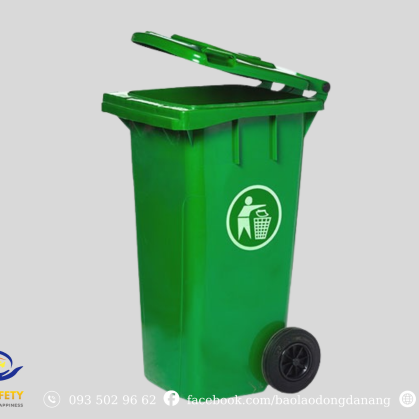 Thùng rác nhựa 120L