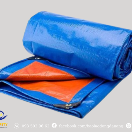 Bạt xanh, cam 4m x 50m TL 95GR (19kg/Cuộn)