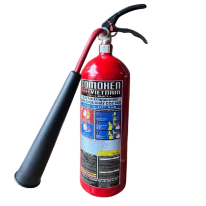 Bình chữa cháy Tomoken khí CO2 3kg (Có tem kiểm định)
