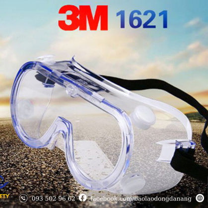 Kính bảo hộ chống hóa chất 3M 1621