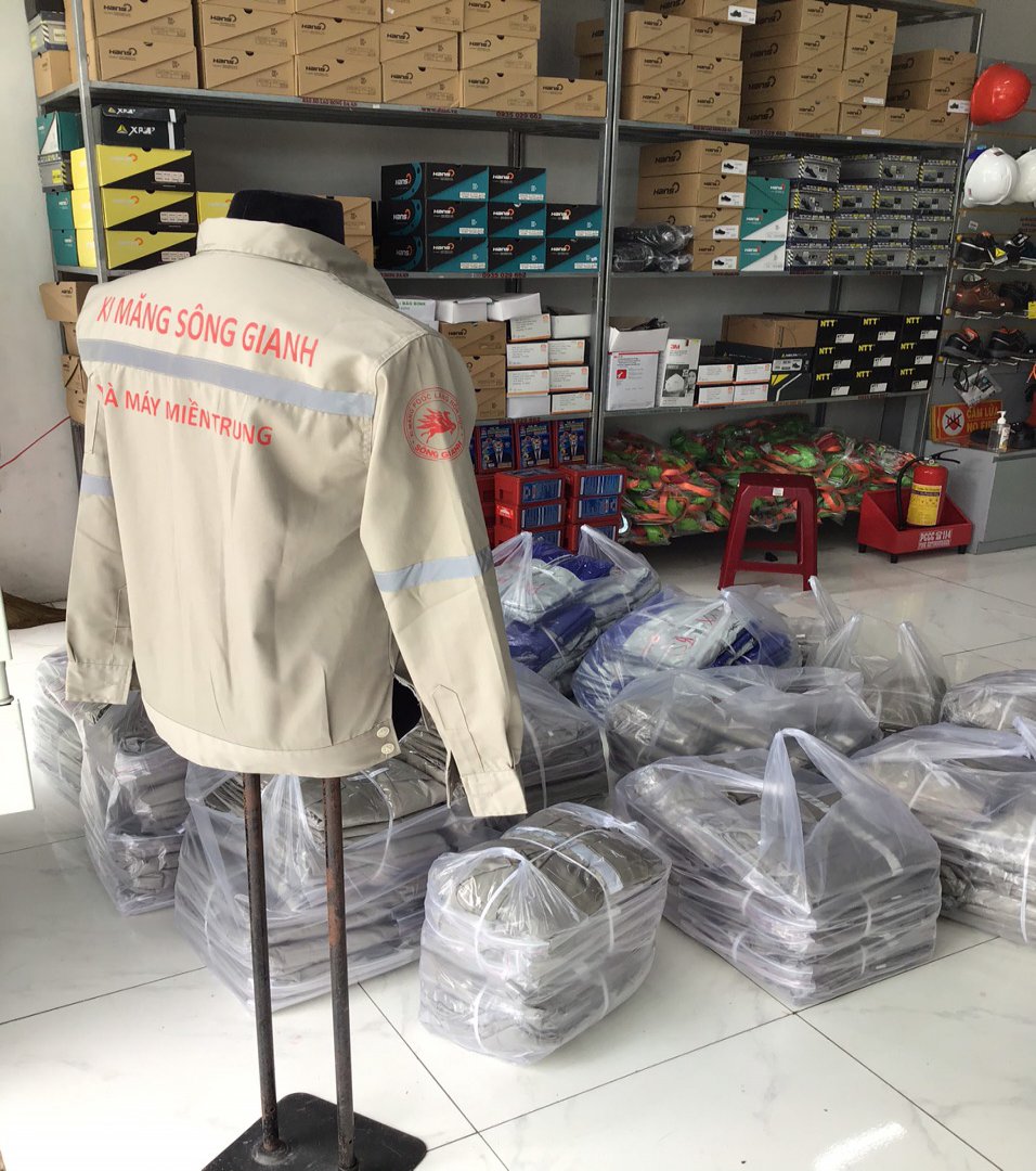 Quần áo bảo hộ ở Quảng Nam