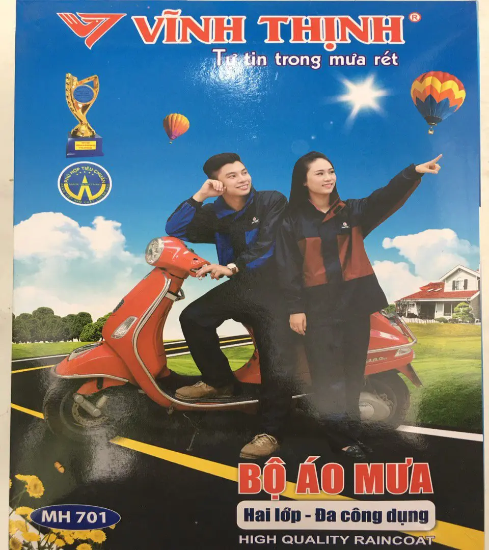 QUẦN ÁO MƯA Ở BÌNH ĐỊNH