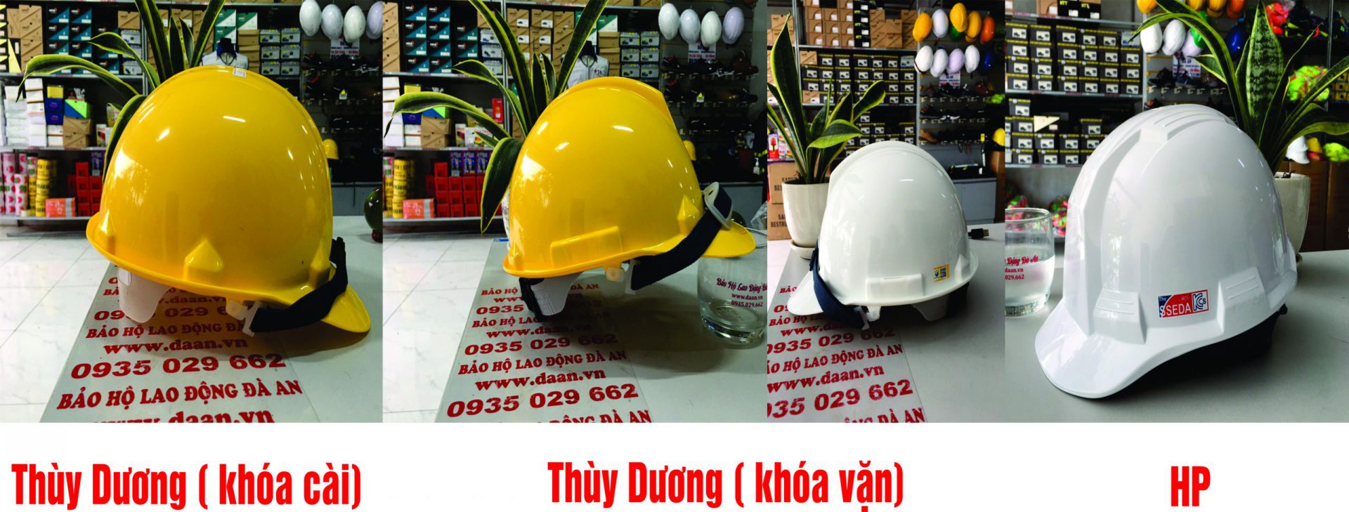 Mũ công nhân ở Đà Nẵng