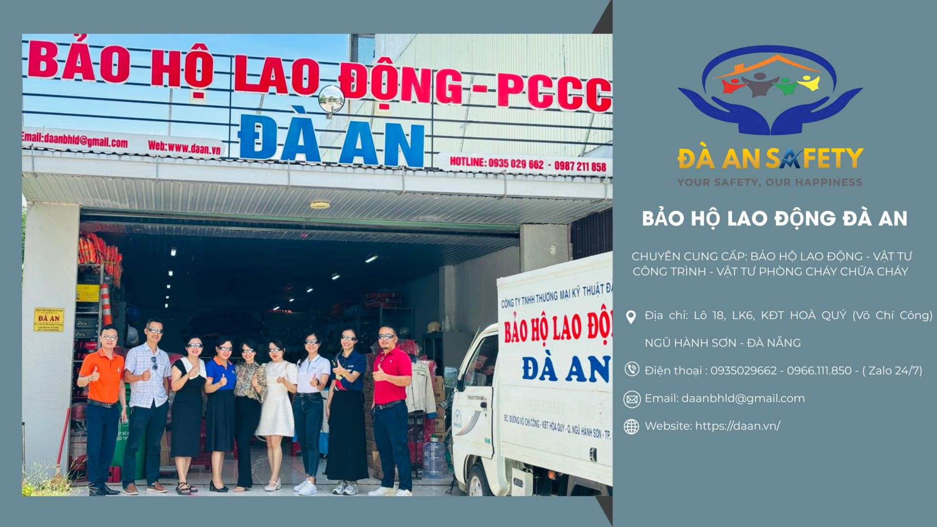 Bảo hộ lao động ĐÀ NẴNG