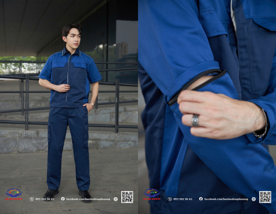 Quần áo bảo hộ lao động Tinba 18