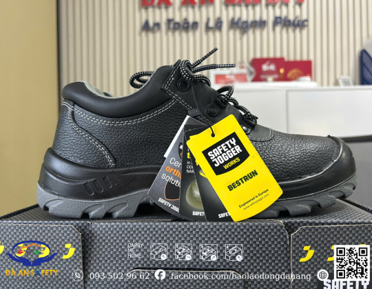 Tem, mã QR, tag giày Safety Jogger chính hãng 