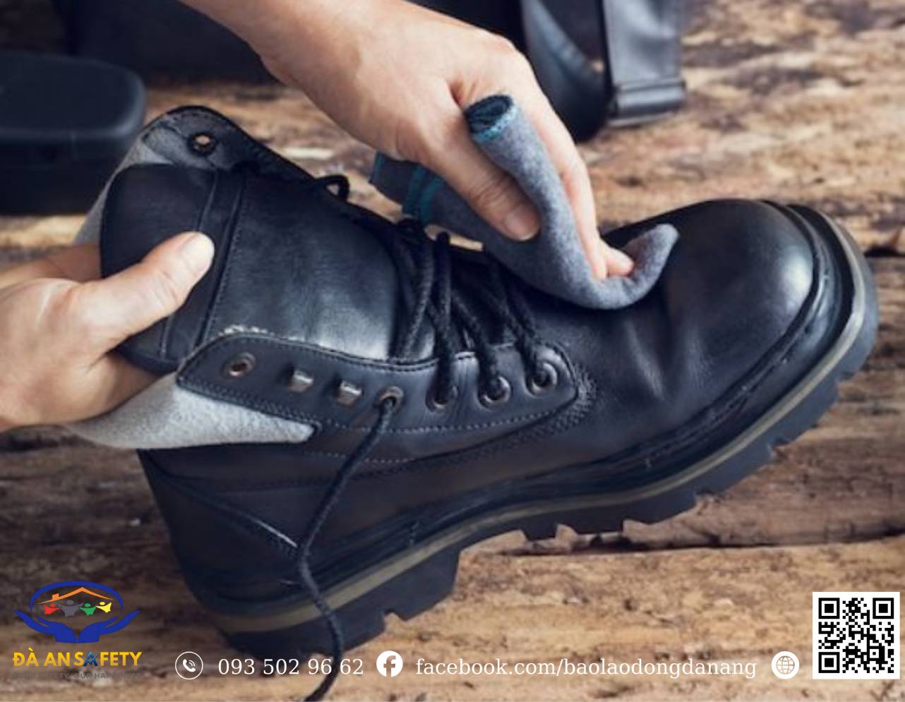 Vệ sinh giày bảo hộ đúng cách