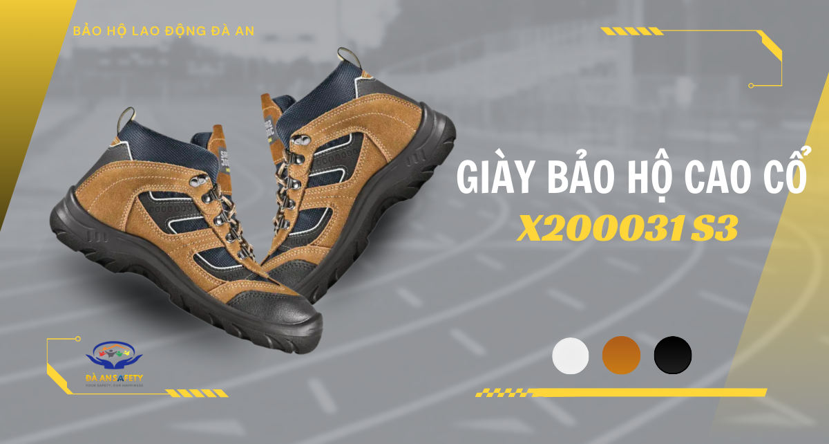 Giày bảo hộ lao động cao cổ tại Đà Nẵng