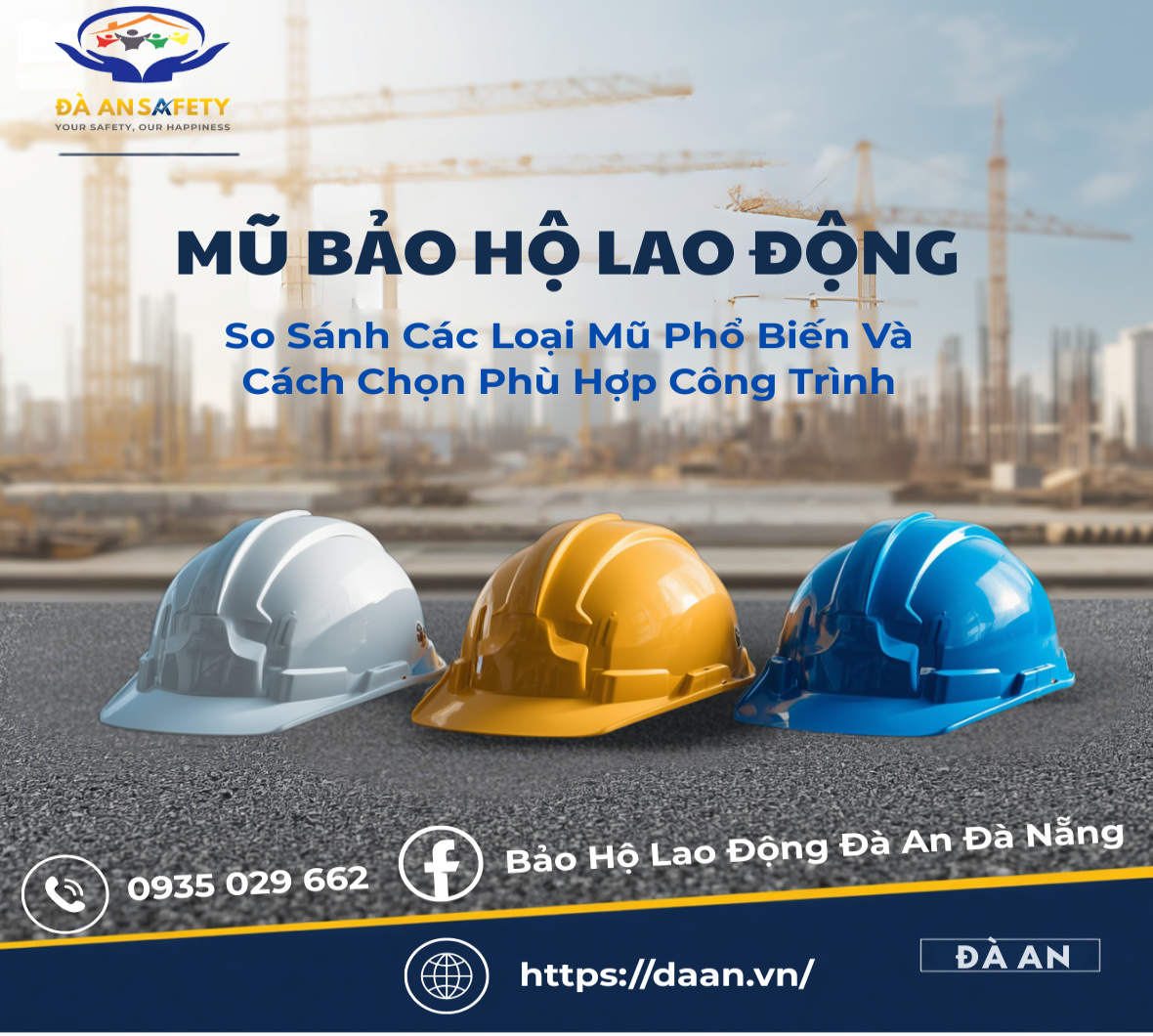 Mũ bảo hộ lao động tại Đà Nẵng