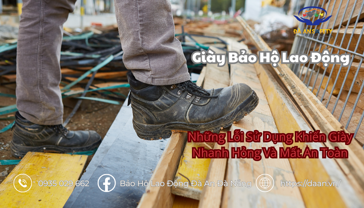 Giày bảo hộ lao động tại Đà Nẵng