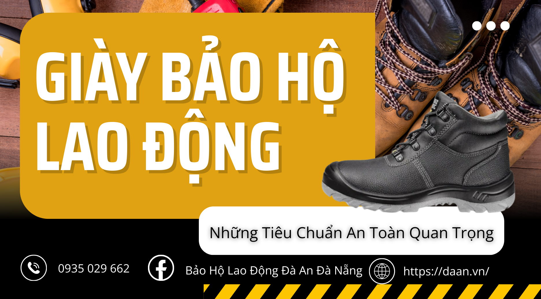 Giày bảo hộ lao động tại Đà Nẵng