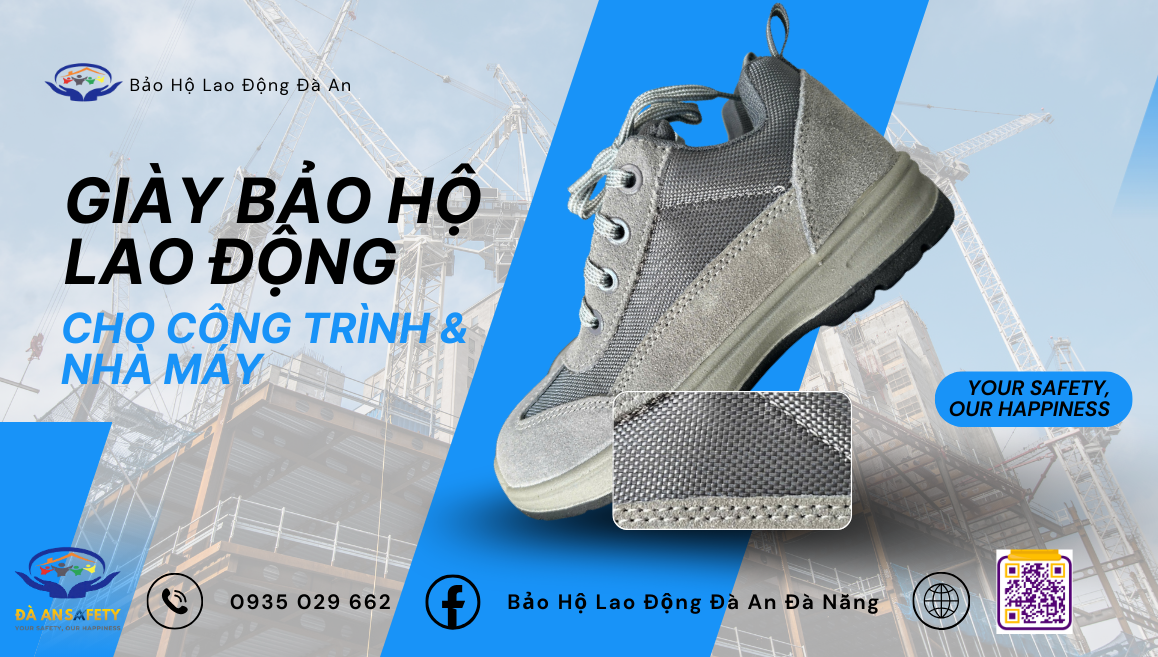 Giày bảo hộ lao động tại Đà Nẵng