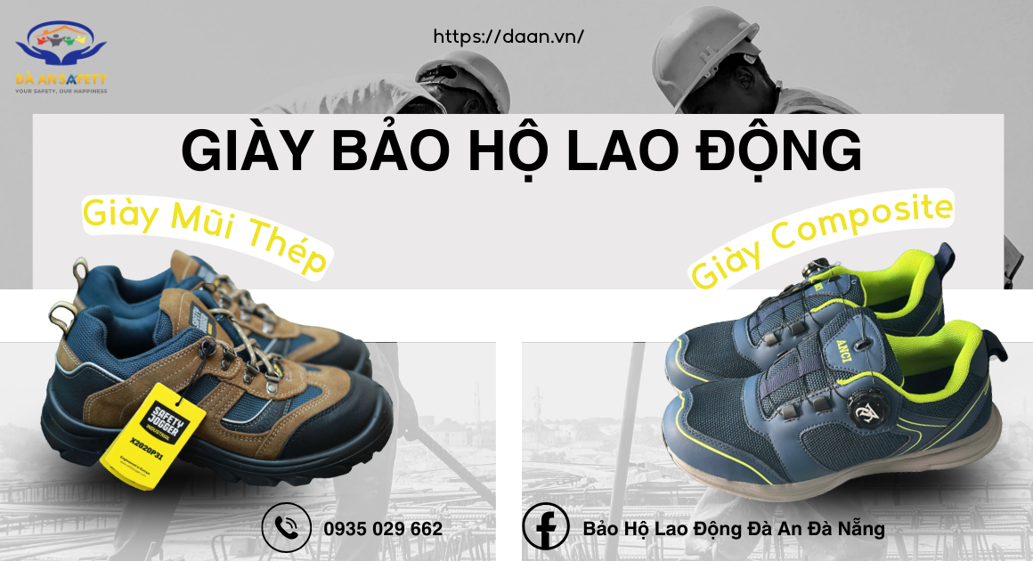 Giày bảo hộ lao động tại Đà Nẵng