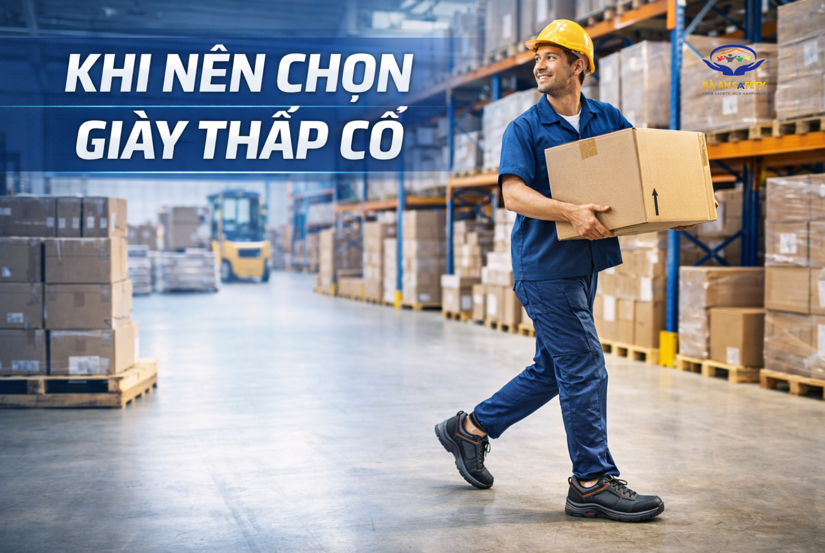 Giày bảo hộ lao động tại Đà Nẵng