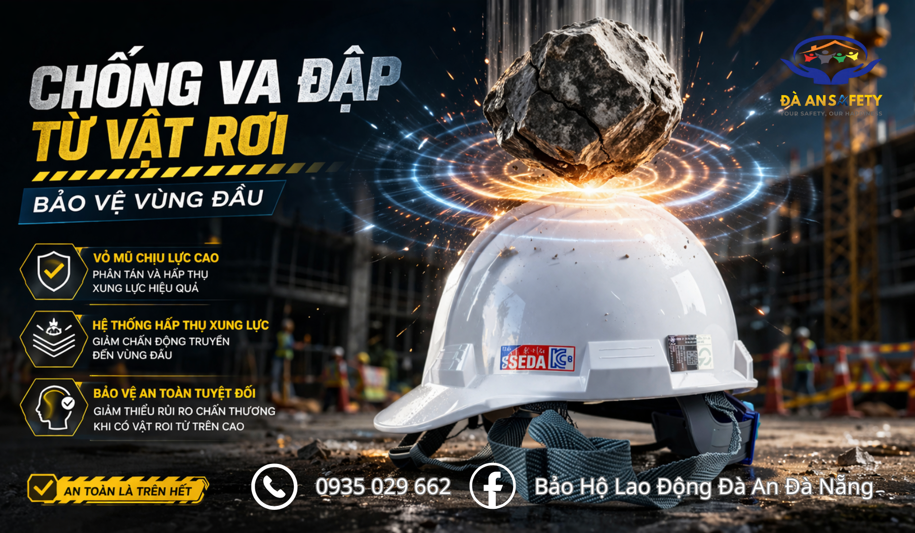 Mũ bảo hộ lao động tại Đà NẴng