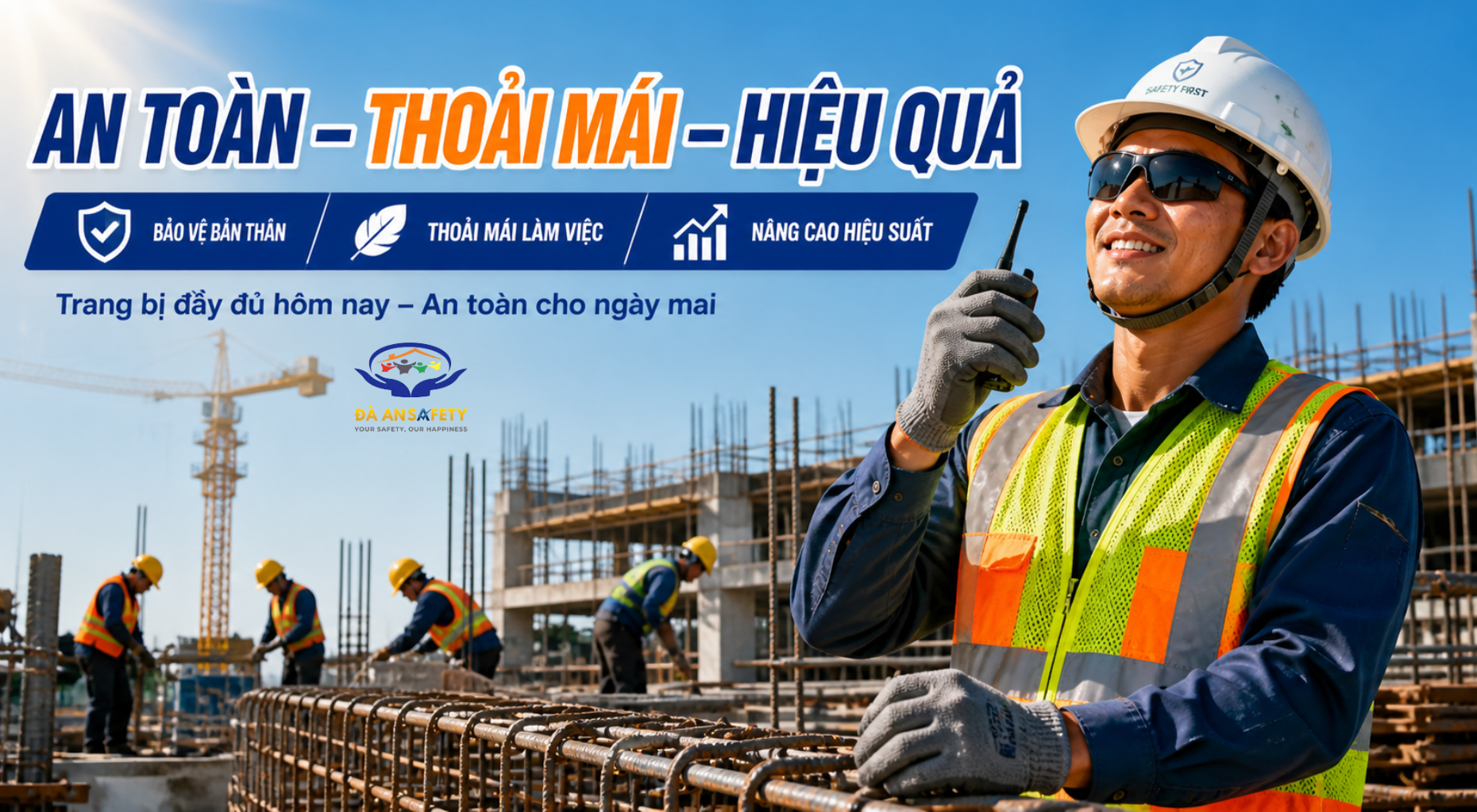 Bảo hộ lao động tại Đà Nẵng thoải mái hiệu quả
