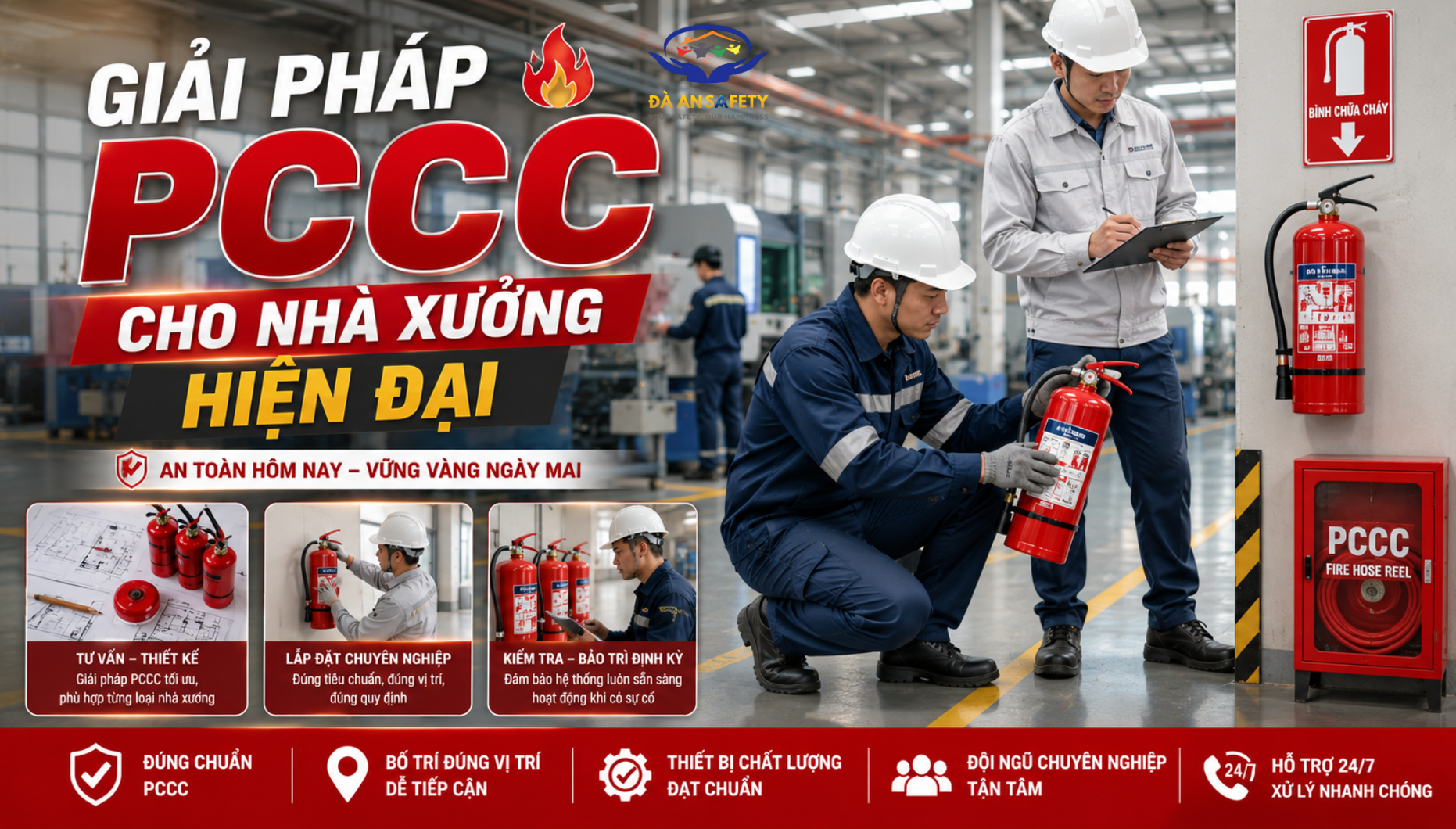 Bình chữa cháy tại Đà Nẵng giải pháp