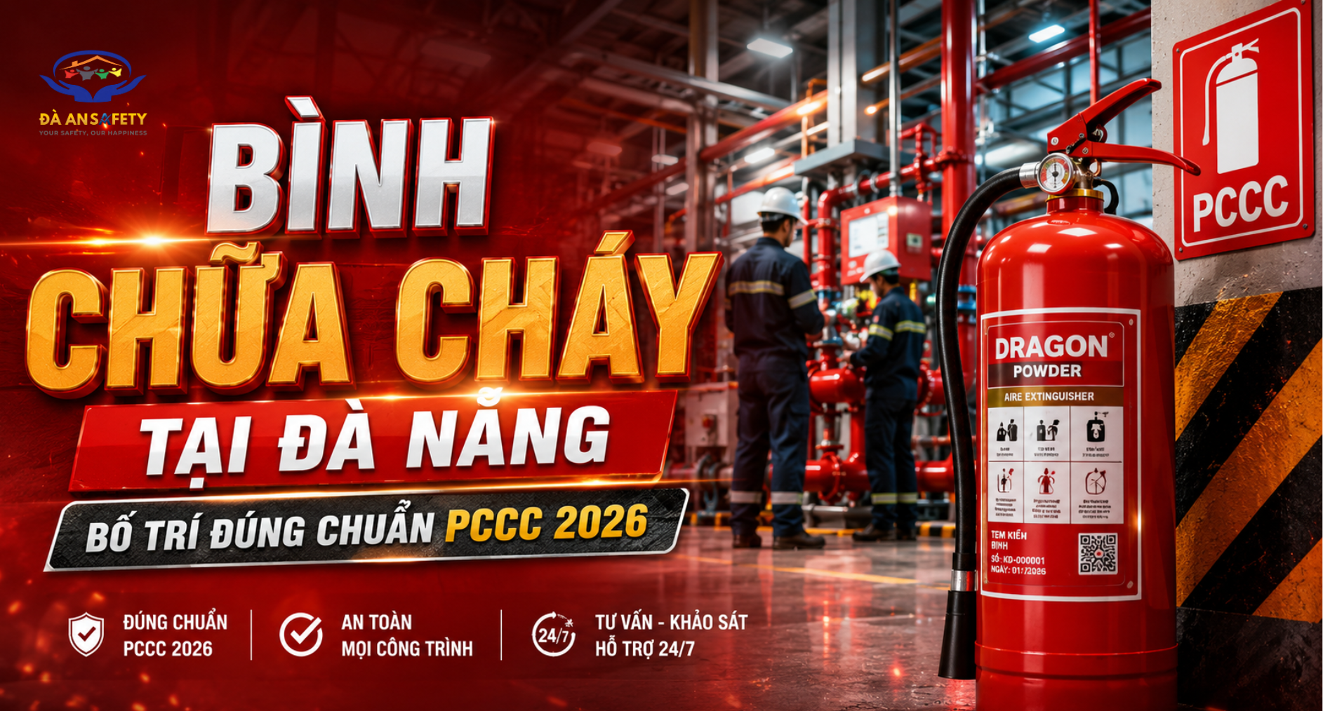 Bình chữa cháy tại Đà Nẵng 2026