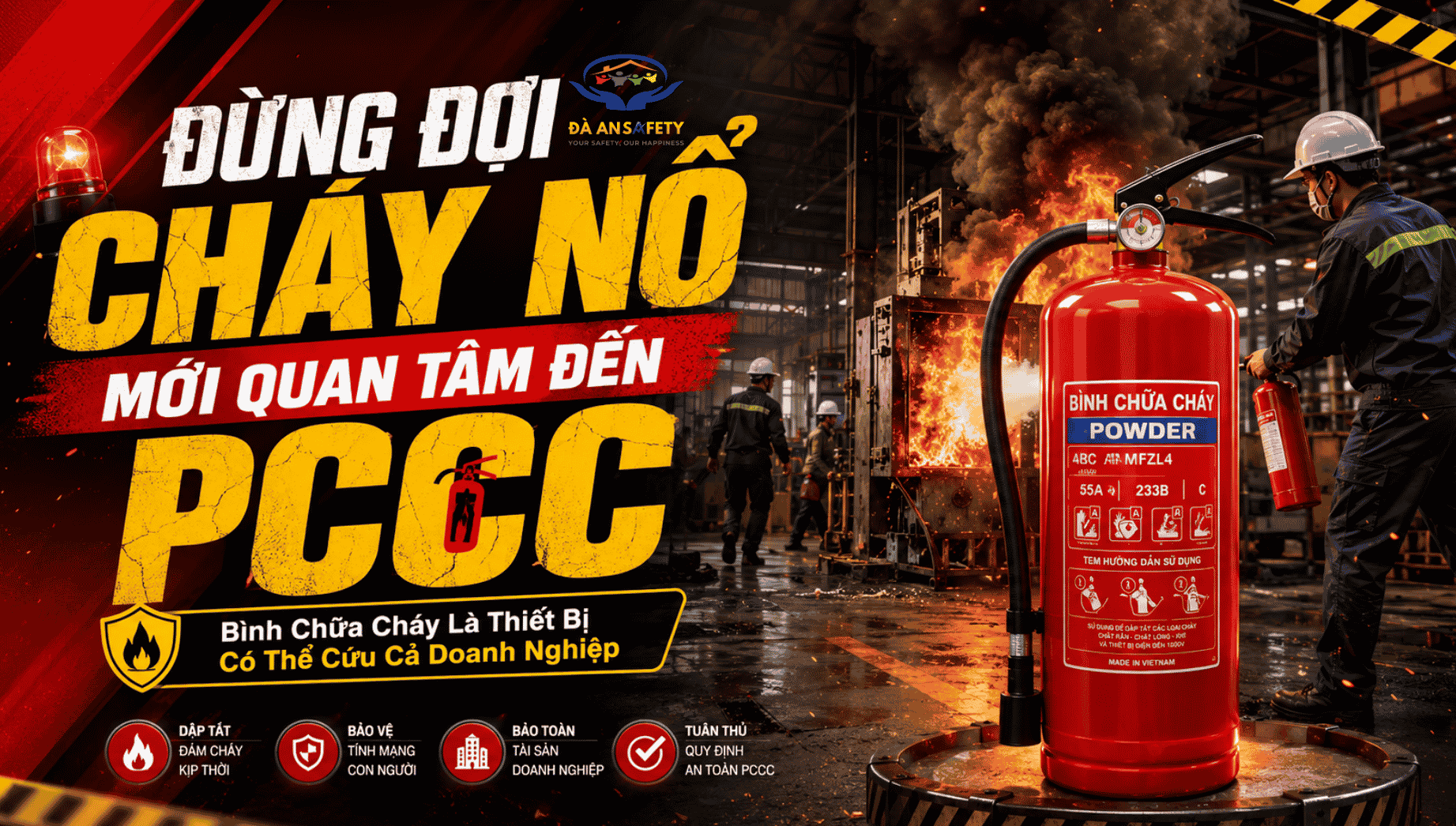Bình chữa cháy tại Đà Nẵng