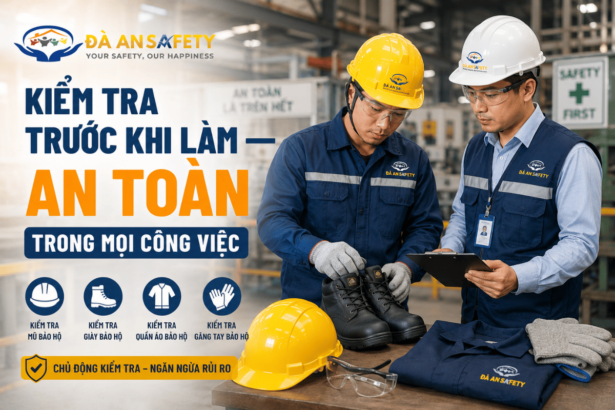 An toàn lao động tại Đà Nẵng thói quen kiểm tra