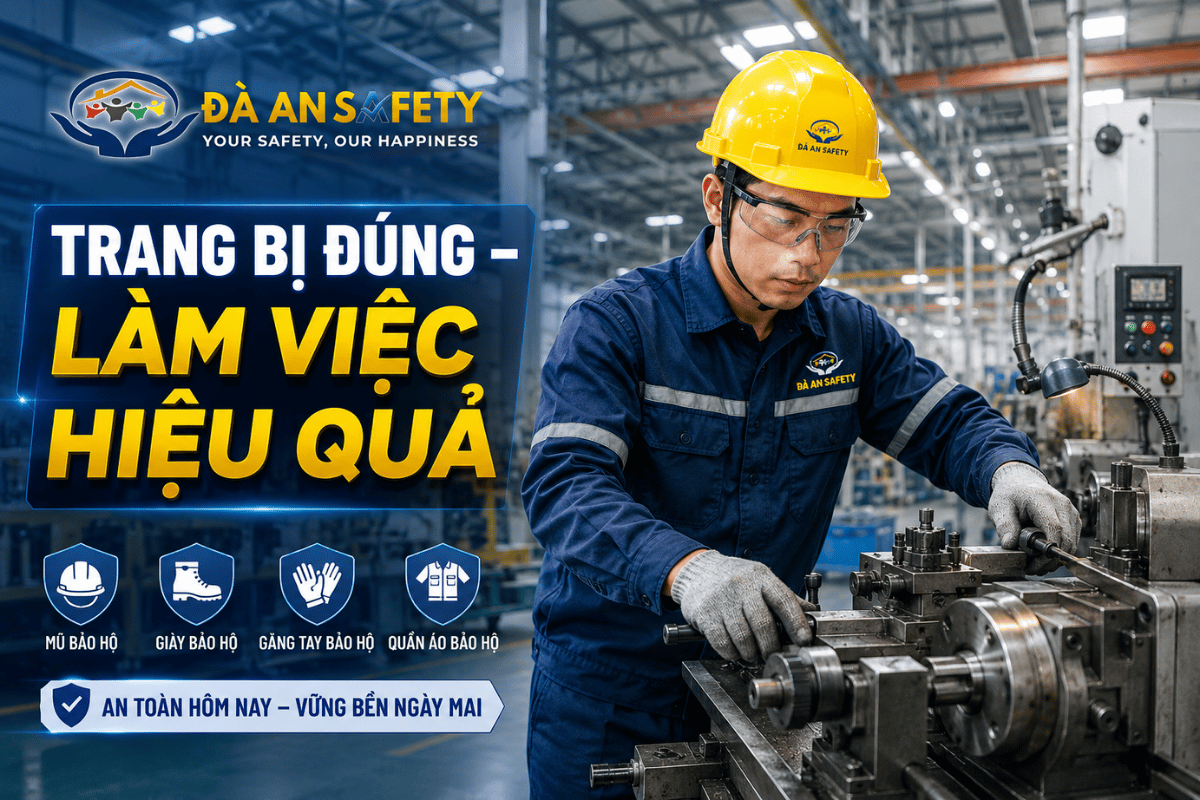An toàn lao động tại Đà Nẵng trang bị đúng làm việc hiệu quả