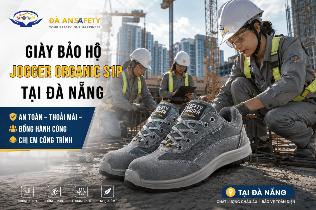 Giày bảo hộ Jogger Organic S1P tại Đà Nẵng