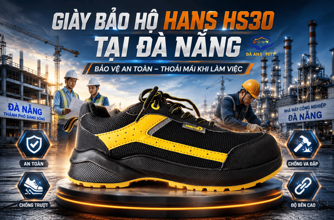 Giày bảo hộ hans hs30 tại Đà Nẵng