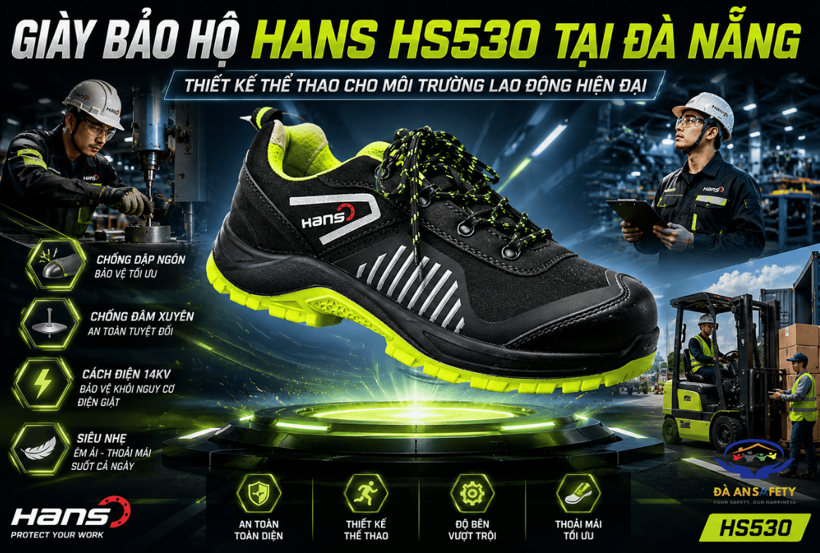 Giày bảo hộ Hans HS530 tại Đà Nẵng