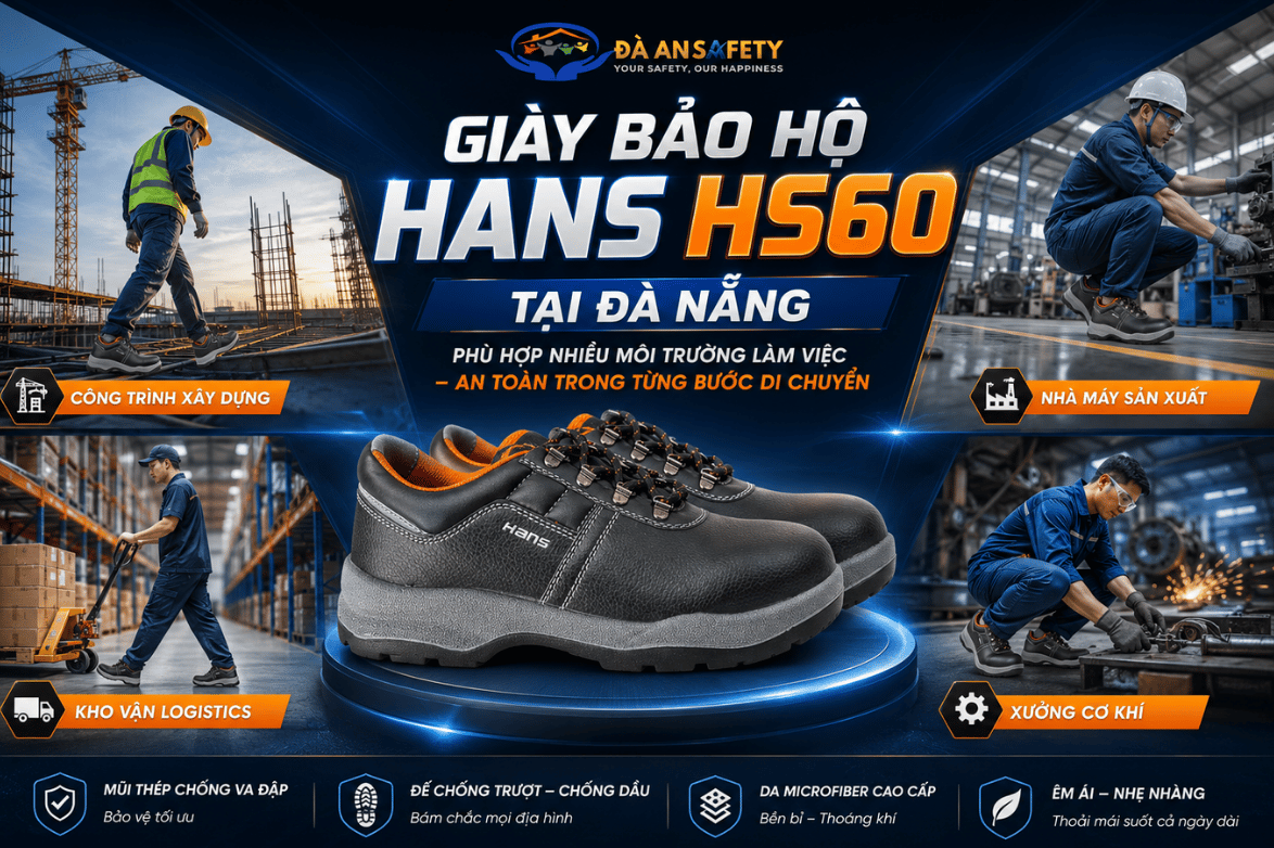Giày bảo hộ Hans HS60 tại Đà Nẵng