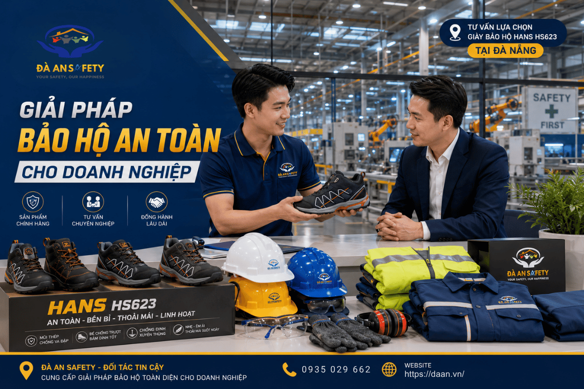 Giày bảo hộ Hans HS623 tại Đà Nẵng