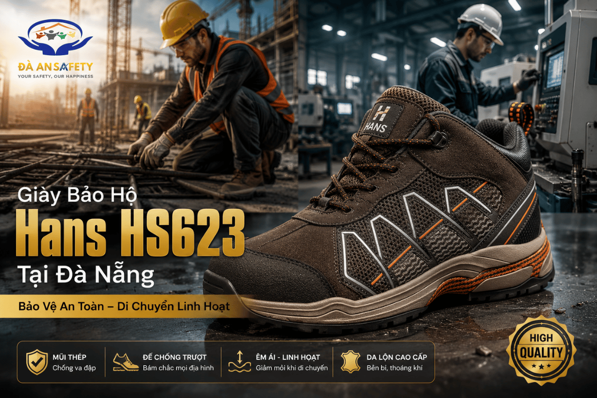 Giày bảo hộ Hans HS623 tại Đà Nẵng
