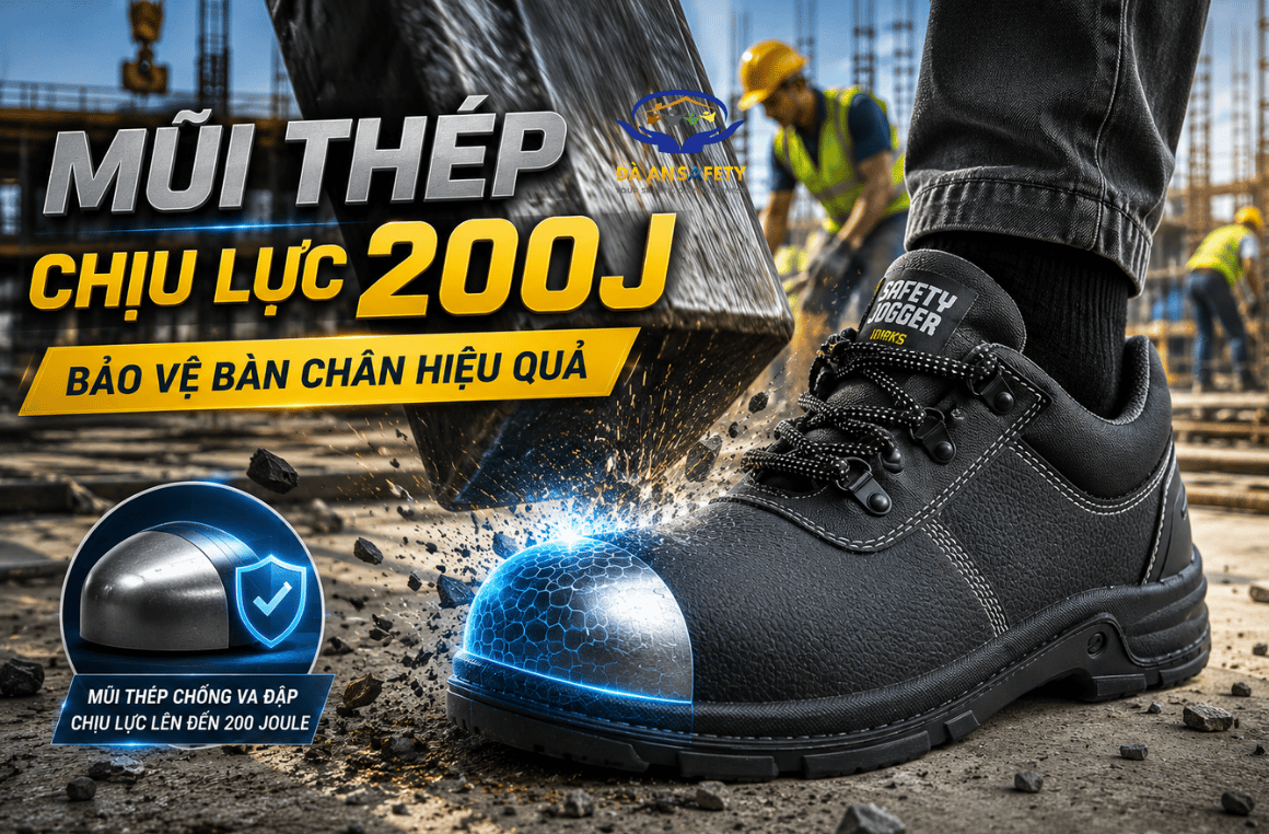 Giày bảo hộ Jogger Bestrun 231 tại Đà Nẵng mũi thép