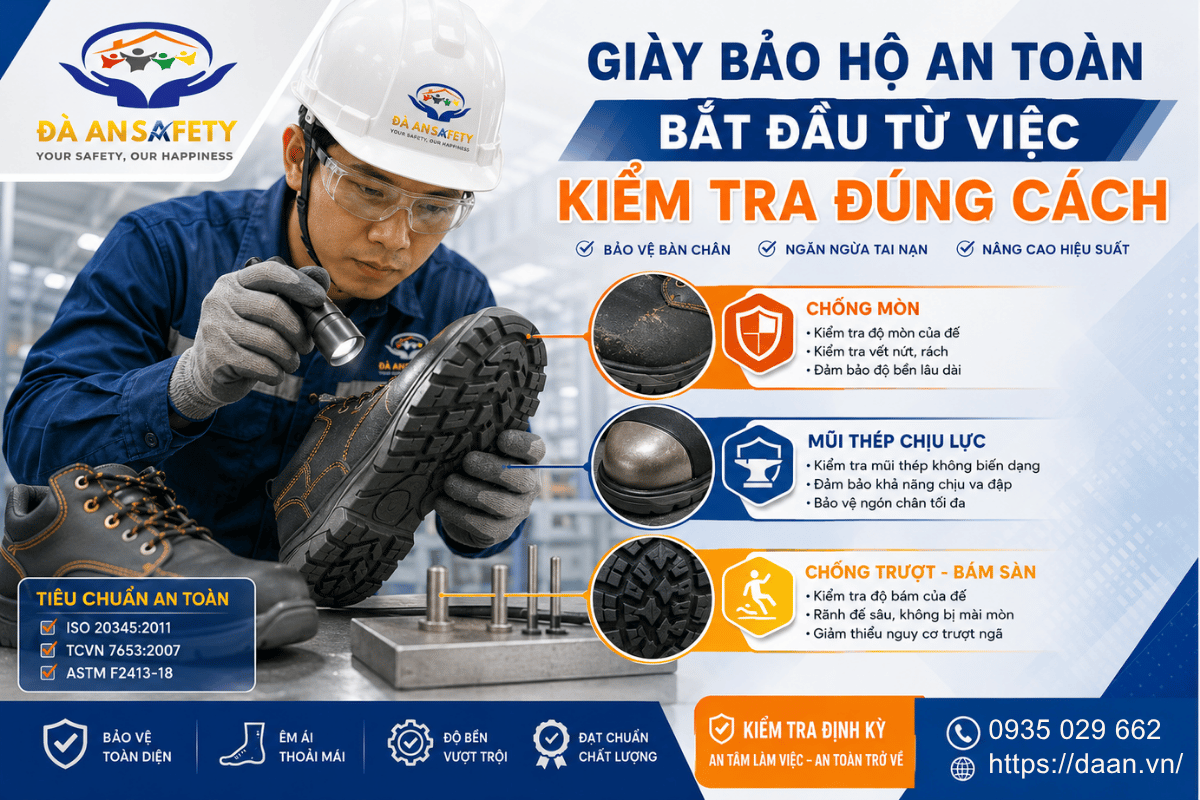 Bảo hộ lao động tại Đà Nẵng quy trình kiểm tra từ cái nhỏ