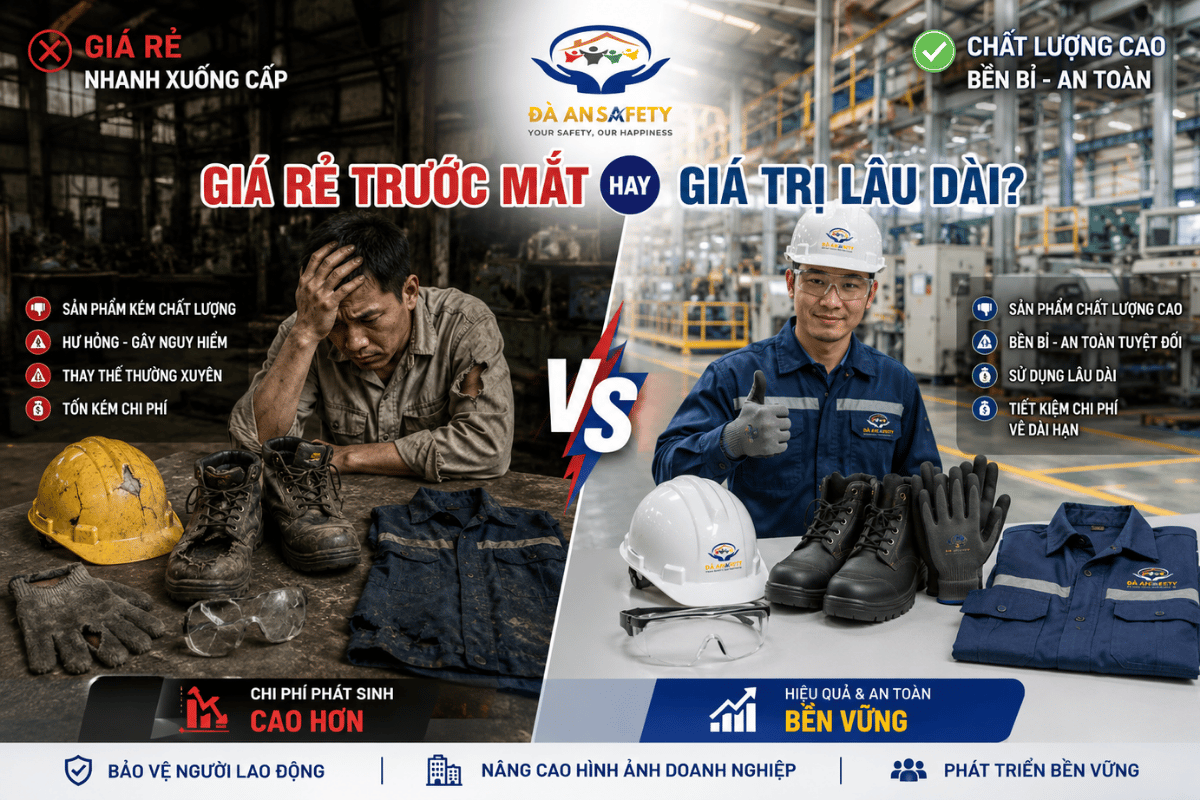 Thiết bị bảo hộ lao động tại Đà Nẵng 