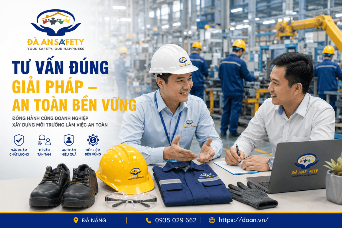 Thiết bị bảo hộ lao động tại Đà Nẵng tư vấn giải pháp