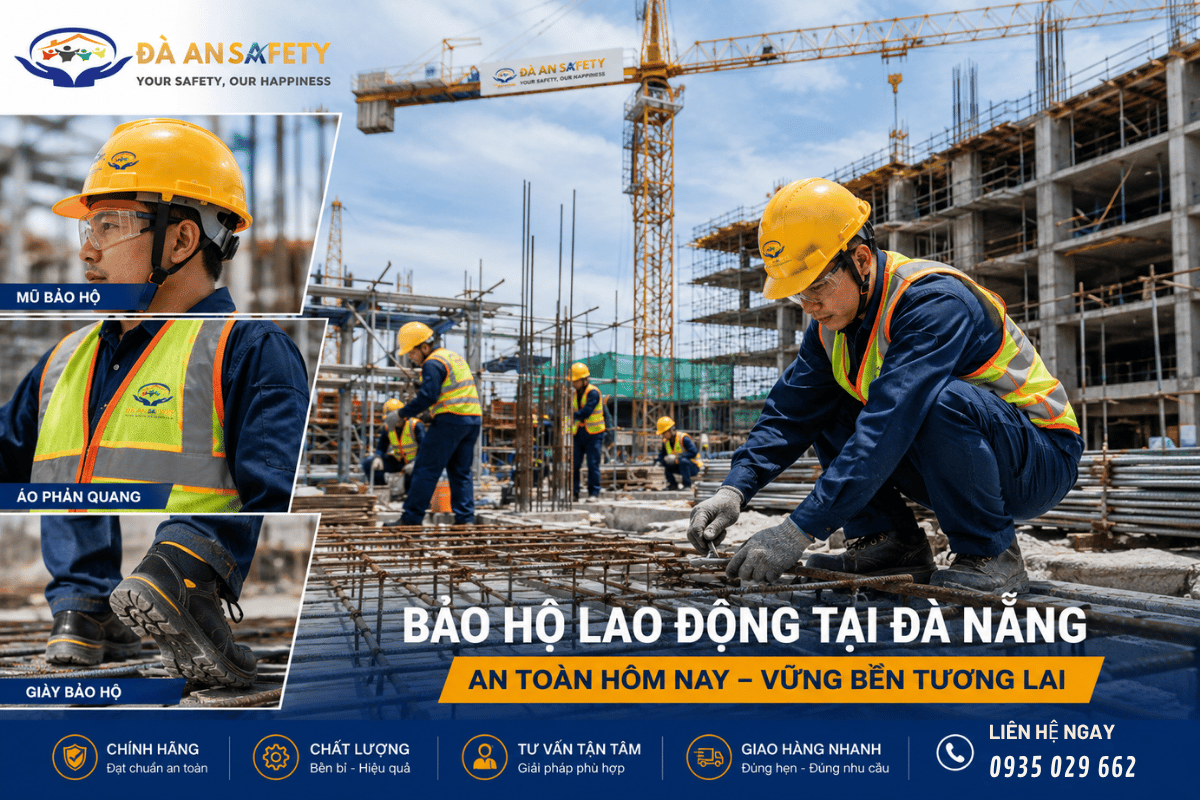 Bảo hộ lao động tại Đà Nẵng xây dựng