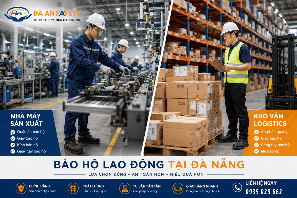 Bảo hộ lao động tại Đà Nẵng kho vận và logistics