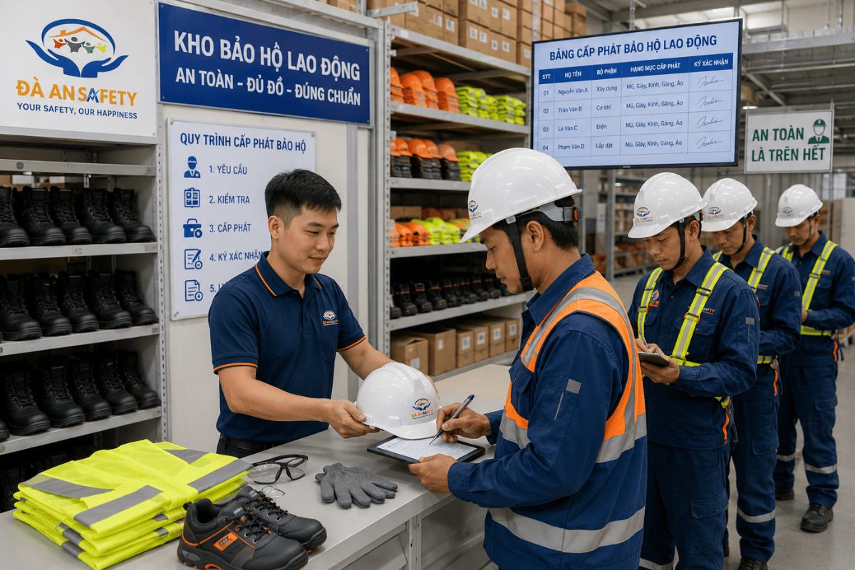Bảo hộ lao động tại Đà Nẵng quy trình