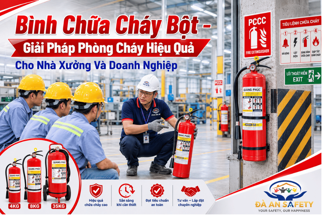 Bình chữa cháy bột tại Đà Nẵng