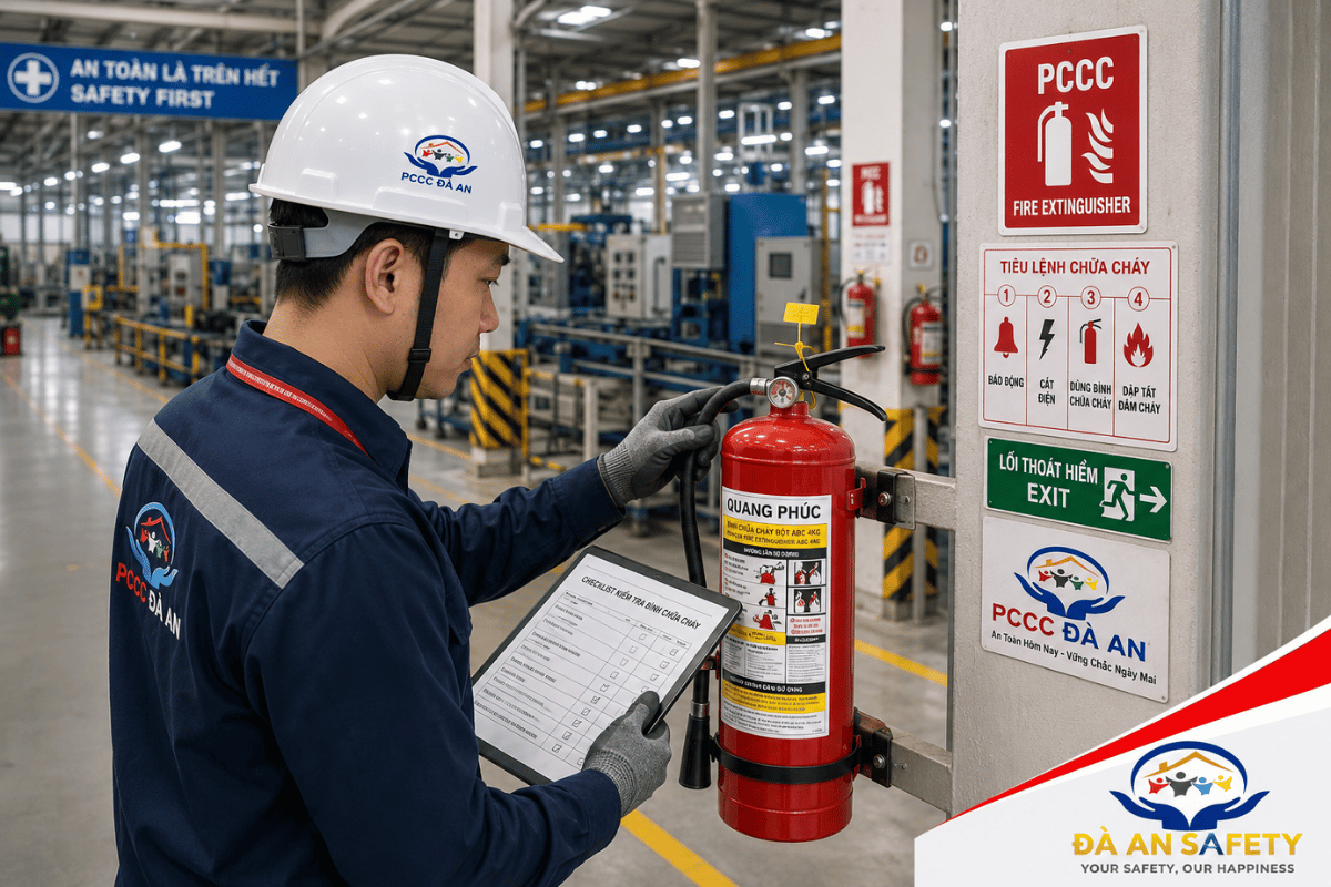 Bình chữa cháy bột tại Đà Nẵng