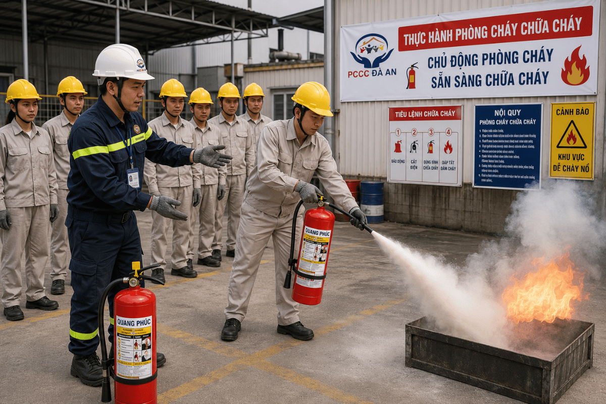 Bình chữa cháy bột tại Đà Nẵng