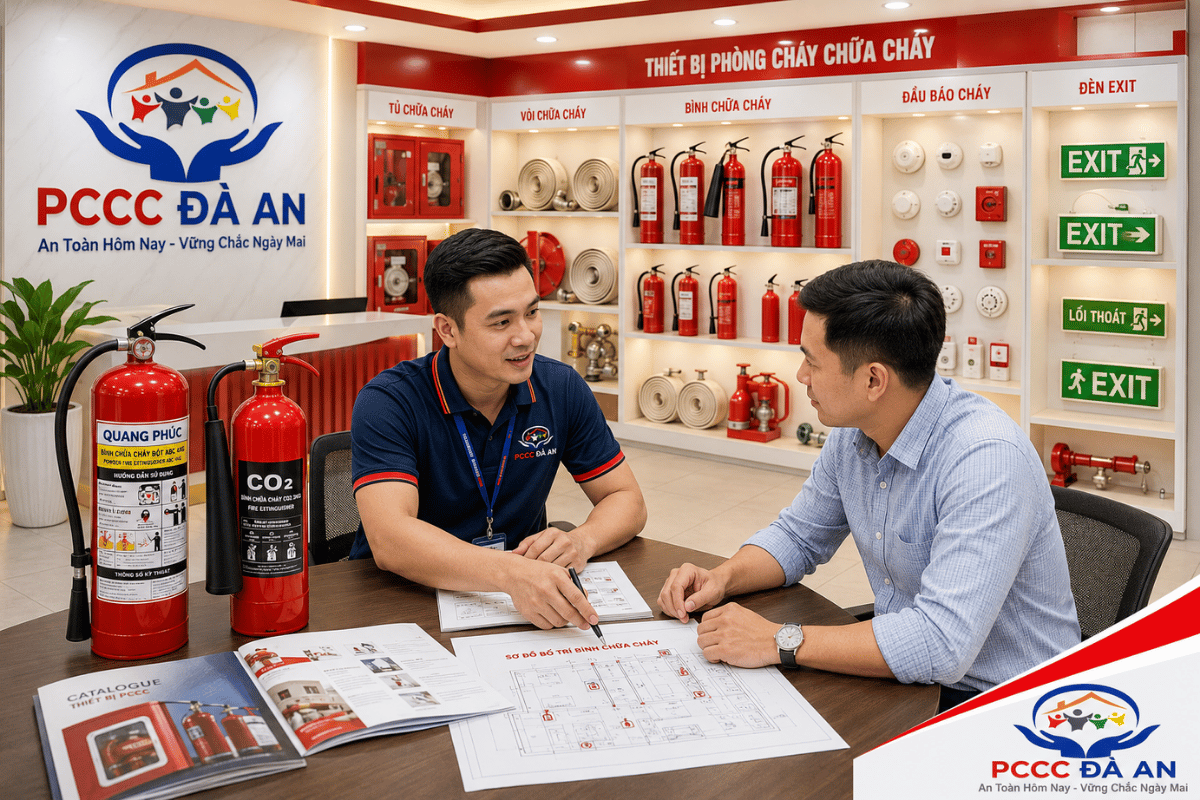 Bình chữa cháy bột tại Đà Nẵng