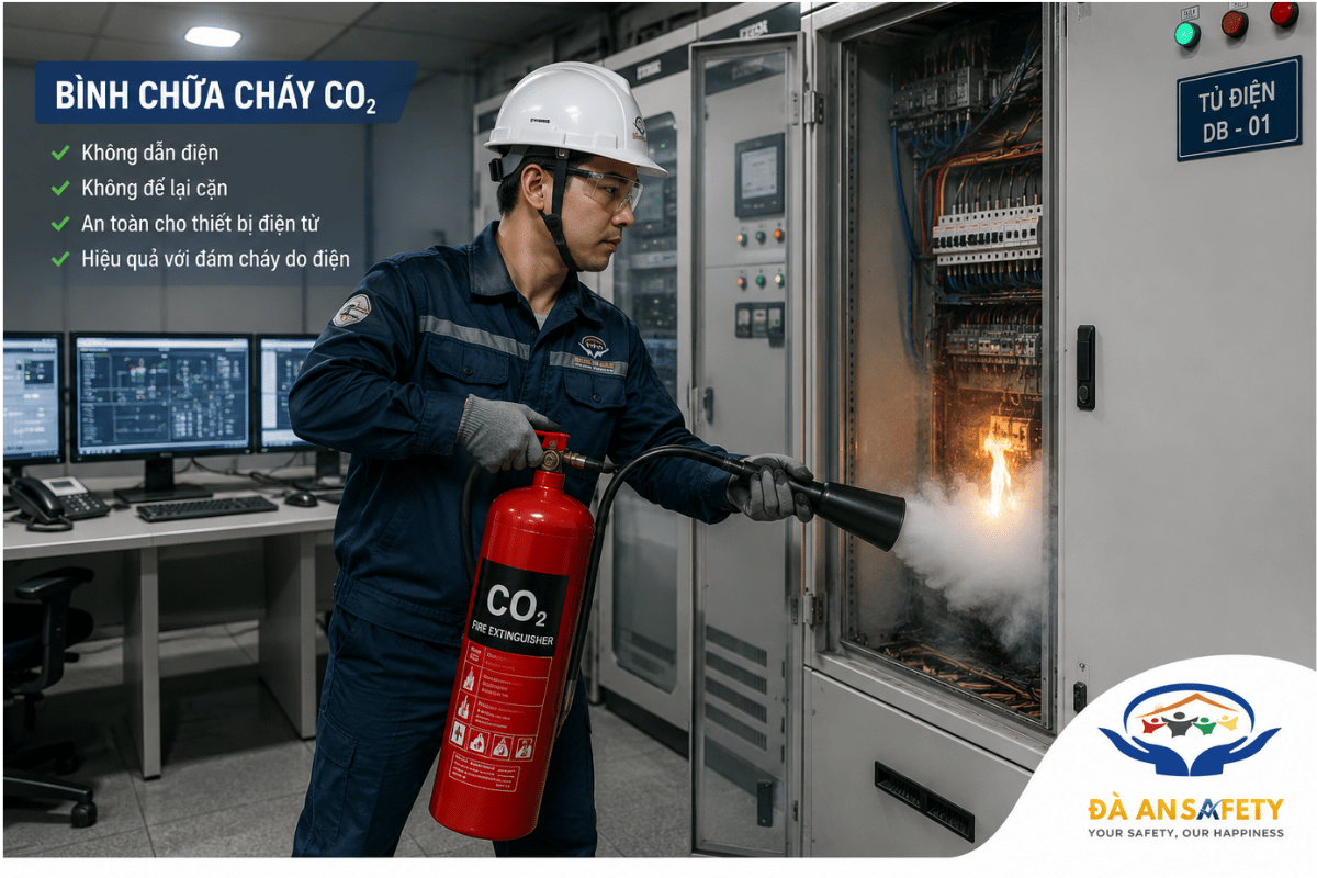 Bình chữa cháy Bột