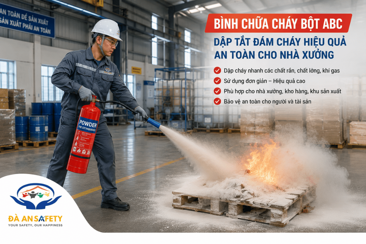 Bình chữa cháy Bột