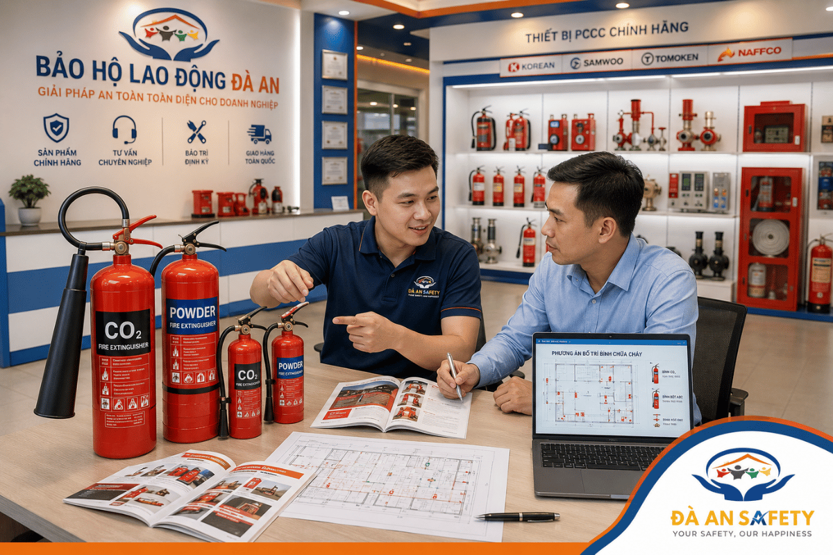 Bình chữa cháy Bột