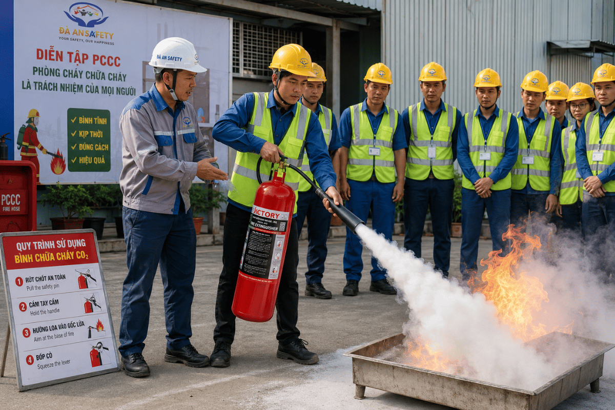Bình chữa cháy CO2 tại Đà Nẵng